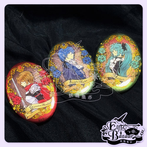 #现货#V+ 恶之大罪 Meiko Kaito 初音 吧唧 徽章 同人周边