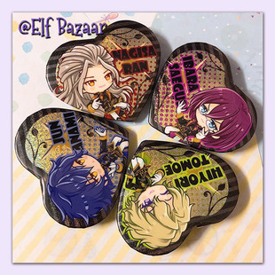 #现货#偶像梦幻祭es Eden乱凪砂 七种茨 巴日和 涟纯同人徽章