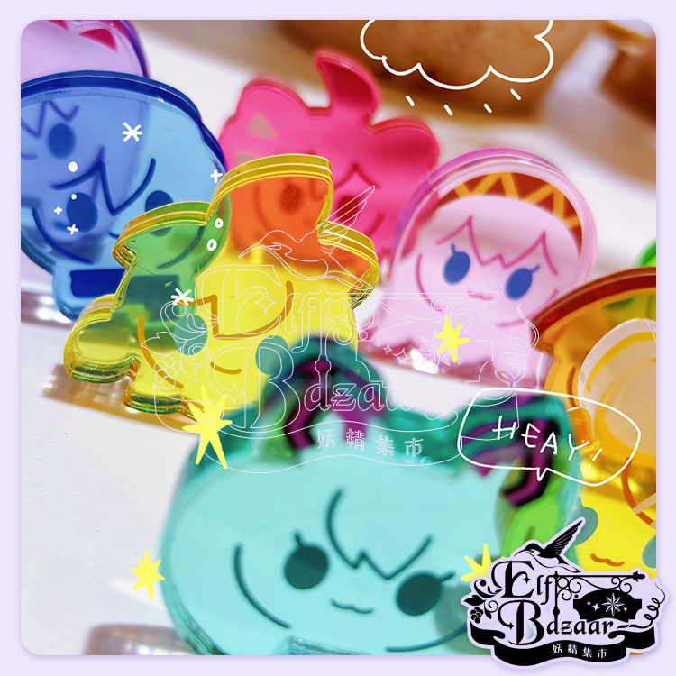 #现#初音未來 镜音 巡音 KAITO TETO亚克力粒粒 术力口同人周边