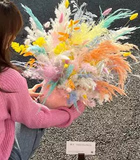 白日烟火成品花束永生花