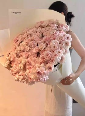 北京武汉长沙巨型超大玫瑰花束
