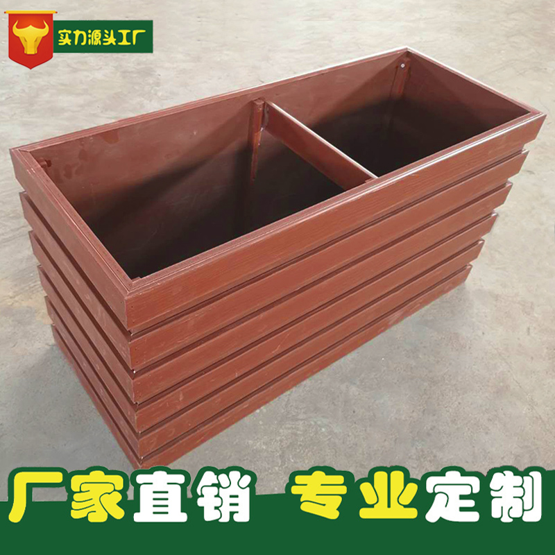 厂家直销pvc塑木花箱户外定制