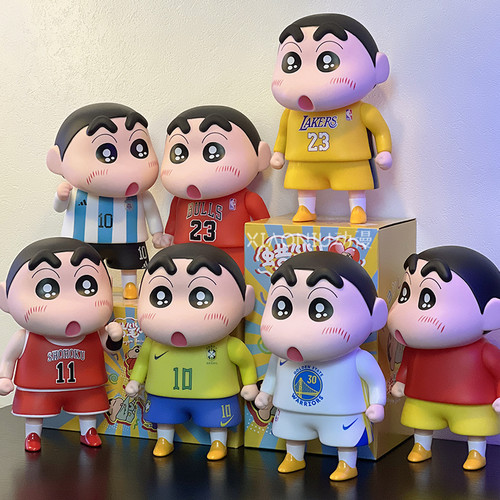 动漫蜡笔小新可爱变装手办摆件