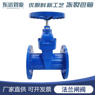 法兰闸阀消防排水给水阀门DN65 80 100 150 200 250 300暗杆闸阀