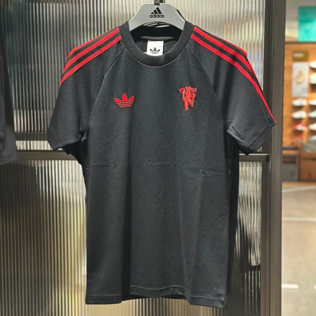 Adidas阿迪达斯曼联三叶草运动T恤