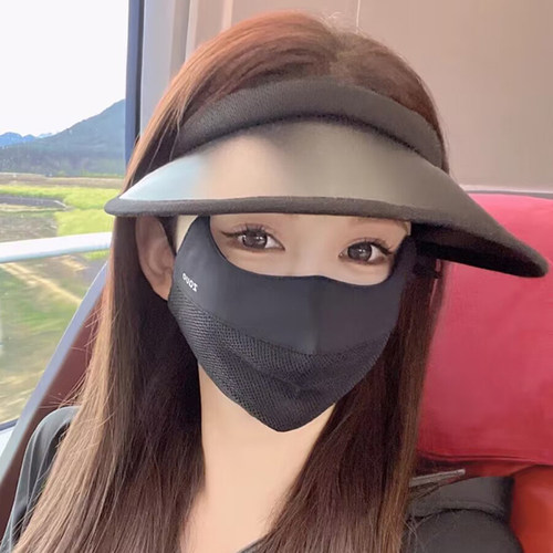 uv防紫外线骑车晚晚空顶太阳帽