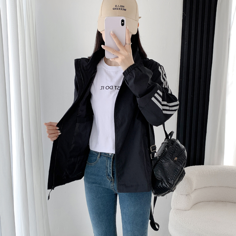 早秋外套女大码宽松上衣