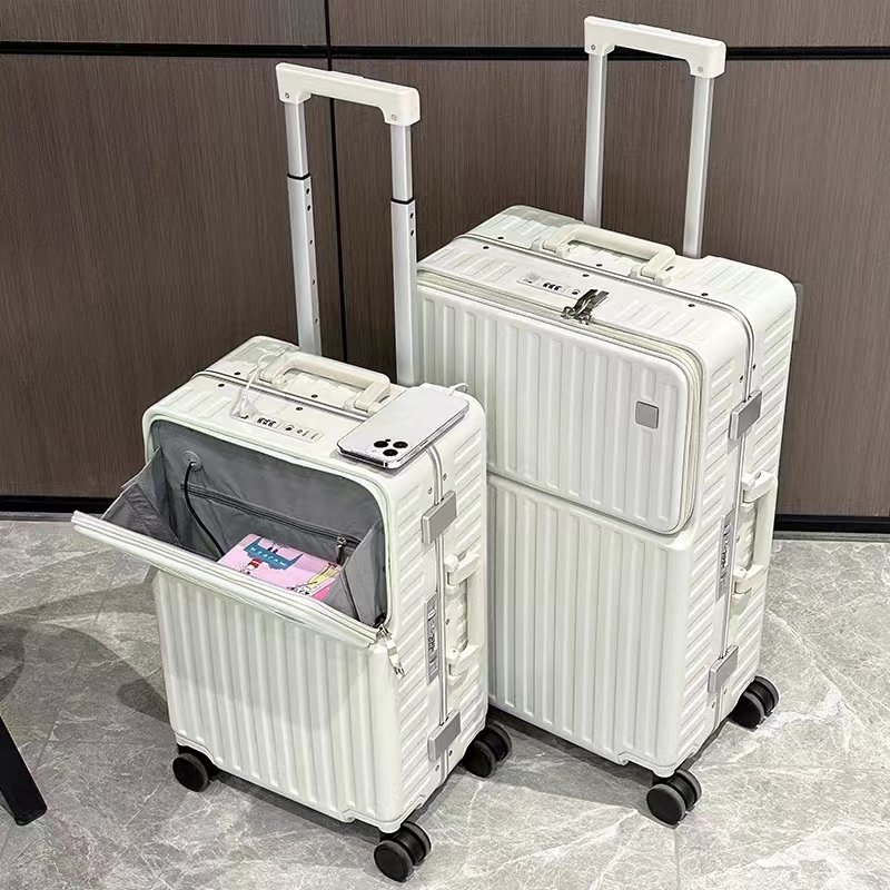 科思途否PC万向轮桃皮绒铝框加固