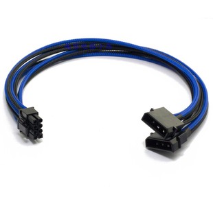 双4pin转显卡8pin供电线 8pin转双4pin D口双4pin转8pin转接线