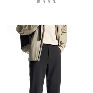 2025商务休闲裤长裤安踏152517506S梭织春精英男士YZL长裤舒乐