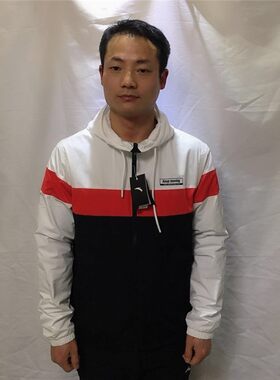 好品价 S码安踏运动服单茄克男休闲运动连帽外套春秋款15917641
