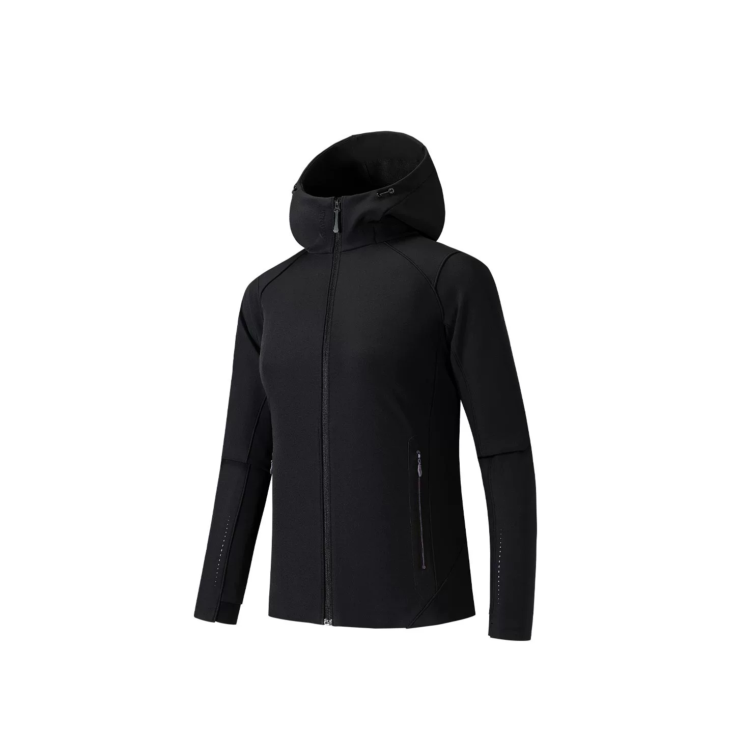 Y安踏凌峰MX |冠军户外徒步冲锋衣防泼水透湿女梭织上衣162540621