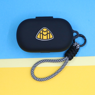 适用JBL Endurance Peak4蓝牙耳机保护套Peak3/2个性黑色潮酷简约拼色打结编织手绳挂饰防摔硅胶软壳