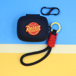 适用声阔C40i太空舱PRO耳夹式蓝牙耳机保护套C30i潮酷个性简约黑色风曼巴黑豹奥特曼编织手绳挂饰硅胶软壳