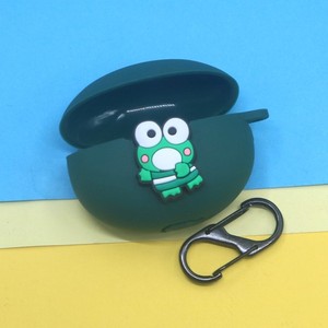 适用QCY Crossky C30S/C50耳夹式蓝牙耳机保护套AilyPods/T20潮酷动漫可爱萌卡通小清新库洛米小青蛙硅胶软壳