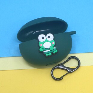 适用QCY Crossky C30S/C50耳夹式蓝牙耳机保护套AilyPods/T20潮酷动漫可爱萌卡通小清新库洛米小青蛙硅胶软壳