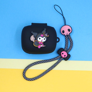 适用声阔C40i太空舱PRO耳夹式蓝牙耳机保护套C30i潮酷可爱卡通动漫库洛米史迪奇反光手绳挂饰硅胶软壳