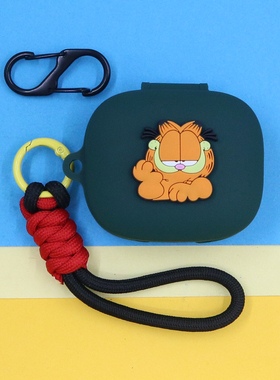 适用红米Buds 7S蓝牙耳机保护套6PLAY活力版SE潮酷个性可爱创意听歌表情咖啡猫KT猫手绳挂饰buds5硅胶壳