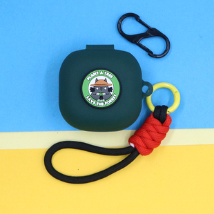 WAVE FLEX TWS X2潮酷可爱萌卡通龙猫煤炭精灵COMPACT小精灵防摔硅胶软壳 2蓝牙耳机保护套T280 适用JBL