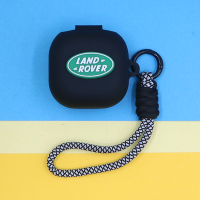 适用Sony索尼LinkBuds FIT蓝牙耳机保护套LinkBudsOpen个性黑色潮酷简约图标手绳挂饰WF-LS910N防摔硅胶软壳