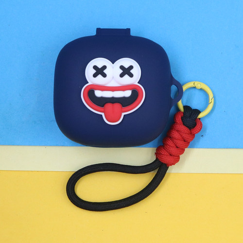 适用Beats Fit Pro蓝牙耳机保护套Powerbeats Fit潮酷萌可爱立体卡通星星XX眼睛连体硅胶软壳