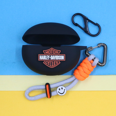 适用QCY C50/C30S耳夹开放式蓝牙耳机保护套潮酷个性简约潮图伞绳手饰连体硅胶软壳