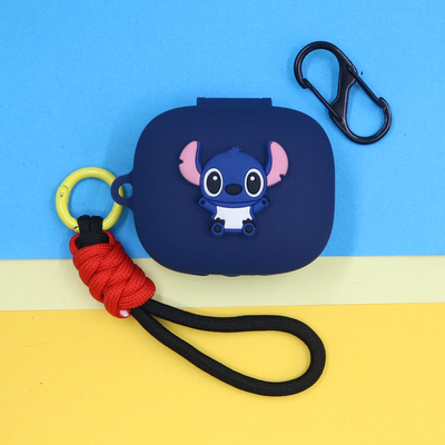 适用QCY AilyBuds E20/E10 MeloBuds N30蓝牙耳机保护套T13 ANC/T13X潮酷蜘蛛侠史迪奇库洛米手绳硅胶软壳