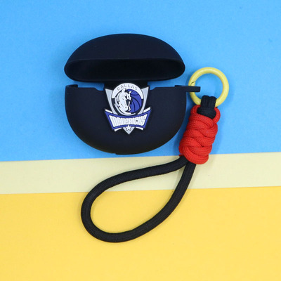 适用荣耀Earbuds X3i蓝牙耳机保护套3PRO潮酷篮球勇士湖人魔术雄鹿独行侠爵士骑士快船雷霆手绳挂饰硅胶软壳