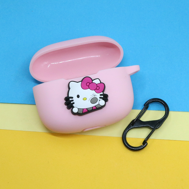 适用荣耀LCHSE X7e/X7i蓝牙耳机保护套Earbuds A/X7/X8个性创意动漫蜡笔小新KT蓝猫索隆鸣人撞玻璃硅胶软壳