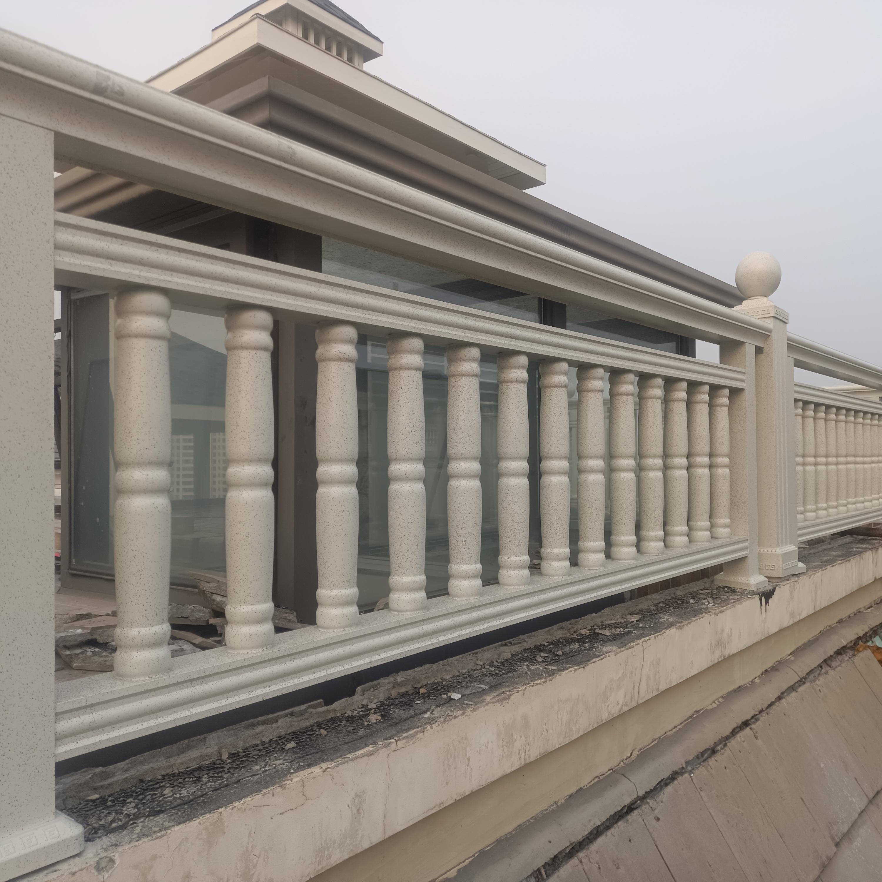 成都铝合金栏杆阳台花园防大理石