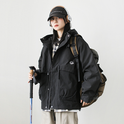 日系户外多口袋工装休闲夹克