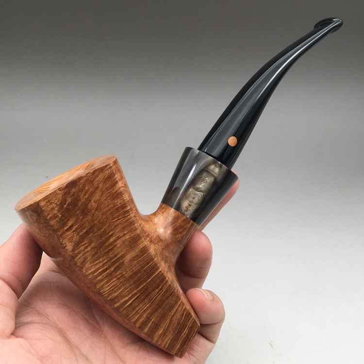 小猪烟斗 全新石楠木 意大利Moretti莫雷蒂 收藏级 4b1 2018年 26