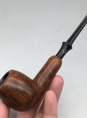 小猪烟斗 二手石楠木 英国Sasieni four dot Natural Appleby