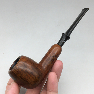 小猪烟斗 二手石楠木 英国Sasieni four dot Natural Appleby