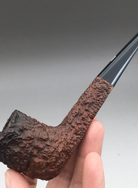 小猪烟斗 二手石楠木 意大利Castello Old Sea Rock SB 60年代 67