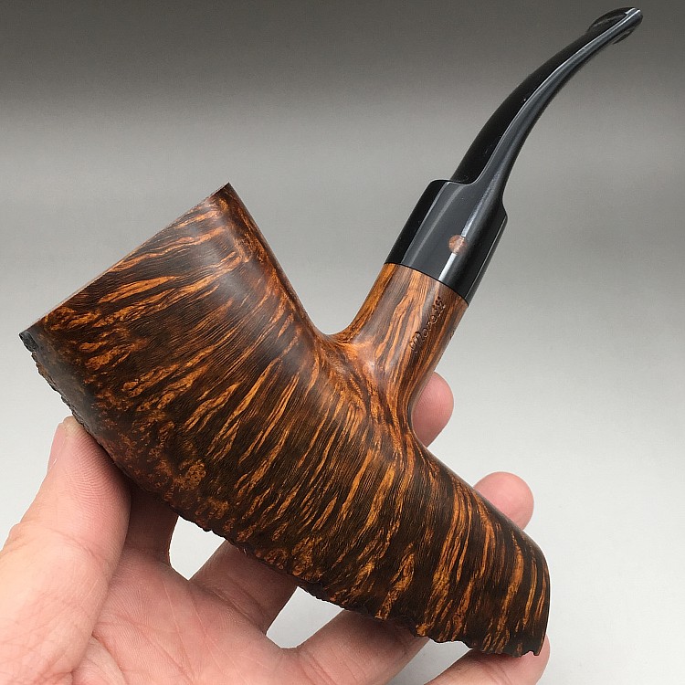 小猪烟斗 全新石楠木 意大利Moretti莫雷蒂 收藏级 4b1 2016年 26