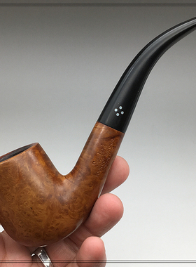 小猪烟斗 二手石楠木 英国Sasieni four dot Natural Regent 近新