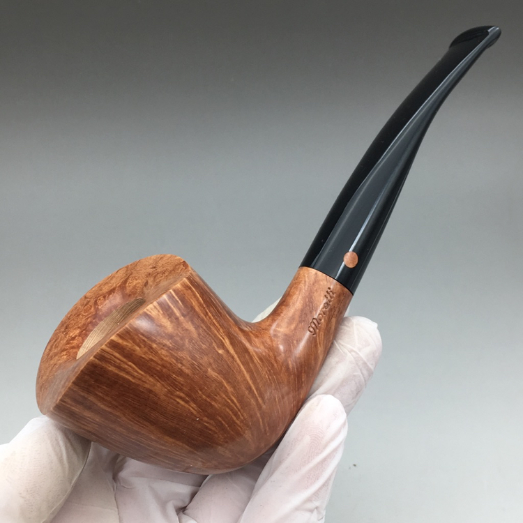 小猪烟斗 全新石楠木 意大利Moretti莫雷蒂 原色 bbbb1 2018年 26