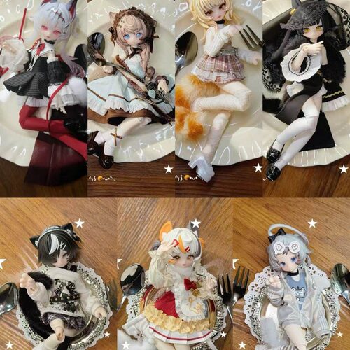 【首批现货】喵喵喵次方8分BJD盲