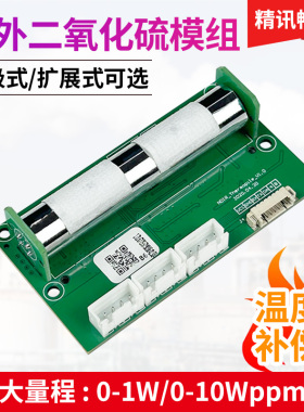 二氧化硫传感器模组探头NDIR红外检测10WPPM SO2气体浓度检测模块