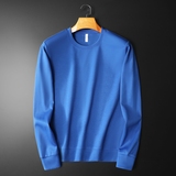 22秋冬新款跑量青年休闲长袖圆领纯色套头卫衣T恤QT6019-7011P25，男装卫衣，电商D228（原B310）