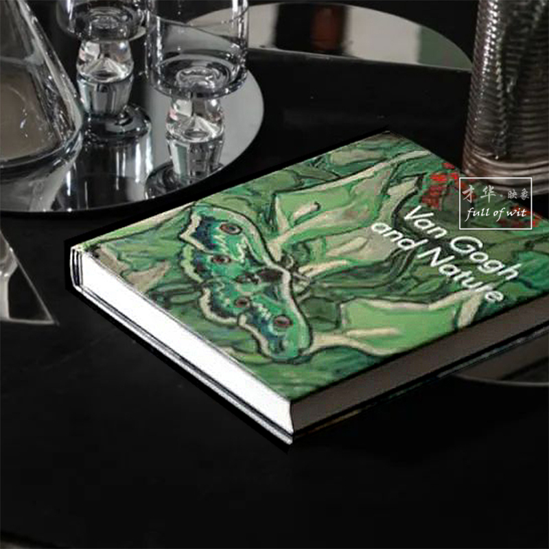 样板房真书绿色植物景观建筑画册花卉艺术简约装饰道具书籍摆件