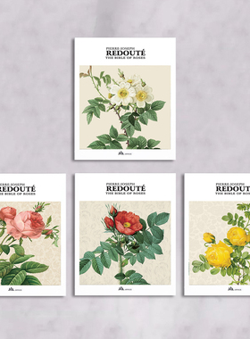 田园绿色植物雷杜德花卉艺术画册