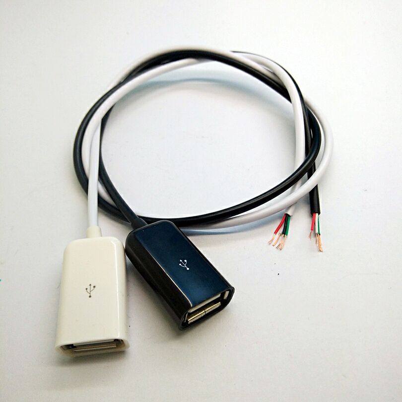DIY Free soldering USB Female 2 Wire 4 wire Four core USB Joint Female plug Female head Femalein the 3C Digital Accessories, Digital peripheral , Data line  category - from Buy2taobao.com to provide professional Taobao agent buy service