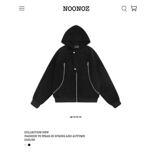 潮牌情侣外套连帽衫男女同款卫衣痞帅慵懒风早秋中性风W886-P75图片