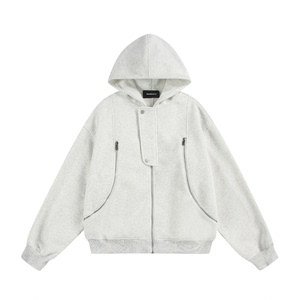 潮牌情侣外套连帽衫男女同款卫衣痞帅慵懒风早秋中性风W886-P75图片
