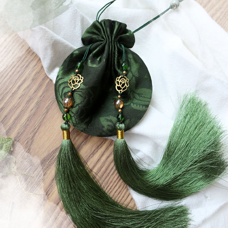 汉服古风随身荷包香囊香包手工刺绣diy材料包端午节送男朋友礼物