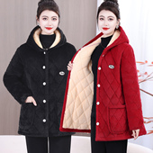 小个子短款 棉袄 加厚棉衣洋气家居服棉服罩衣女装 特厚连帽冬季 新款