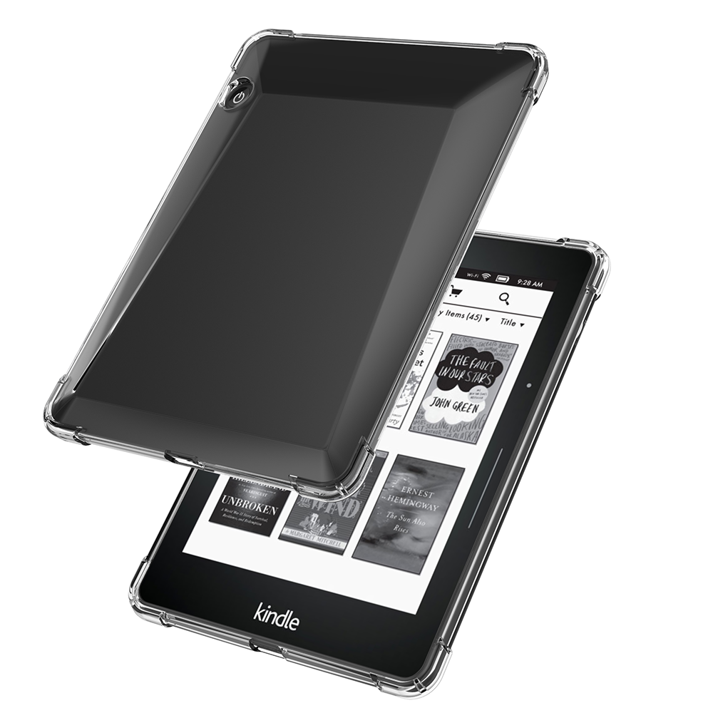 适用亚马逊Kindle Voyage/KV电纸书阅读器透明平板气囊防摔壳6寸 2014四角气囊简约耐用硅胶轻薄保护套