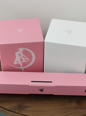 Razer/雷蛇 利维坦巨兽V2粉色蓝白音响幻彩rgb电脑游戏低音炮定制